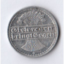 50 Pfennig Alluminio 1921 Zecca G 